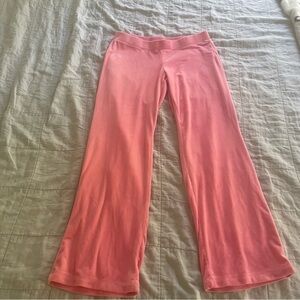 Juicy Couture Pink velour tracksuit pants